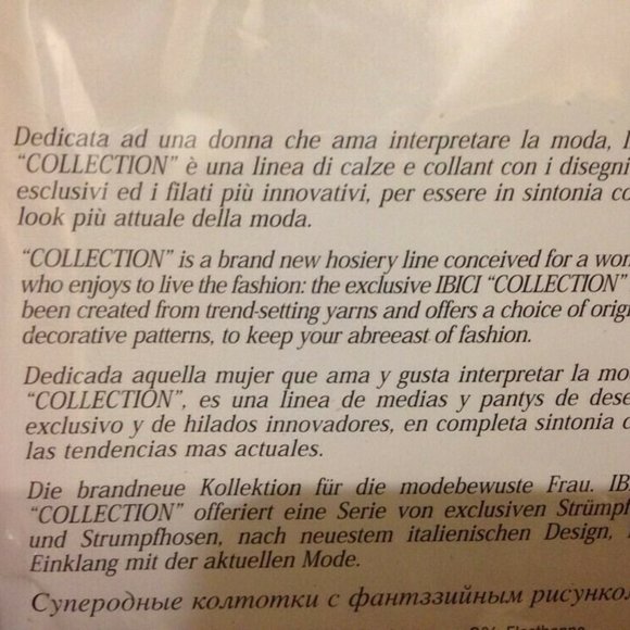 IBICI collection pantyhose made in Italy Natasha - Picture 7 of 7